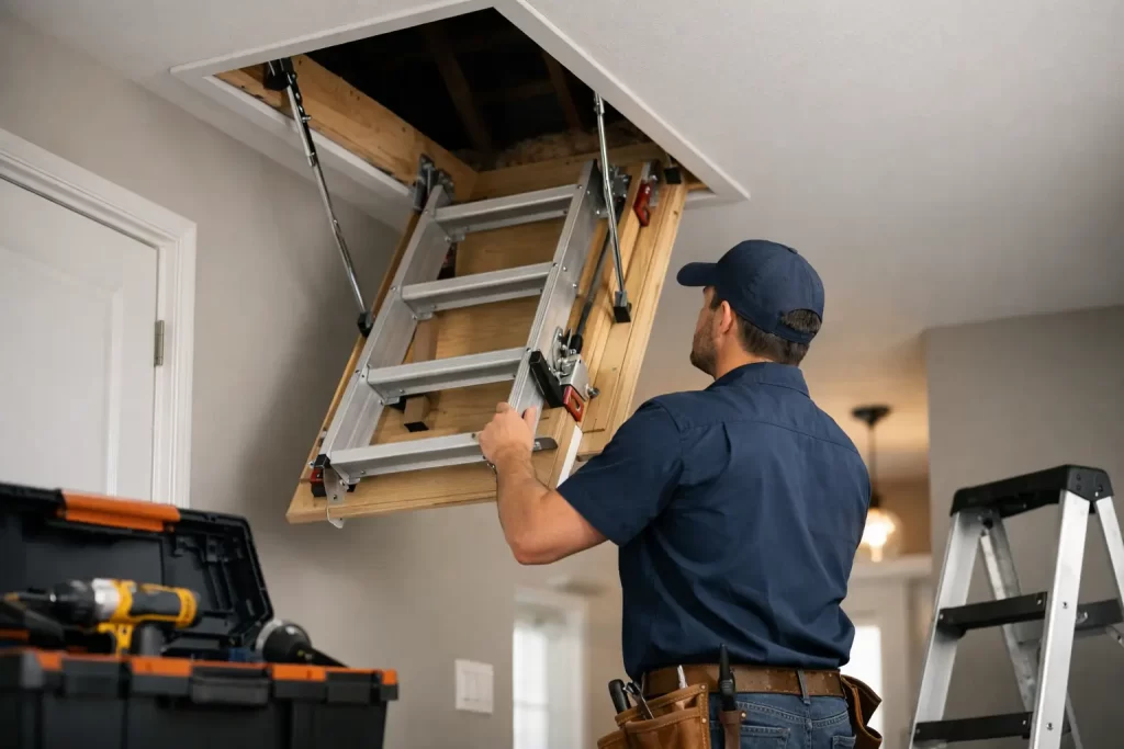 Attic Ladder Installation Service Guide