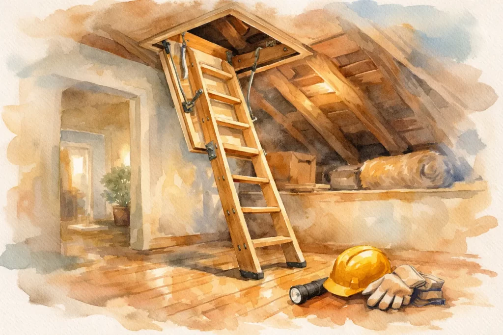 Are Attic Ladders Safe? A Homeowner Safety Check