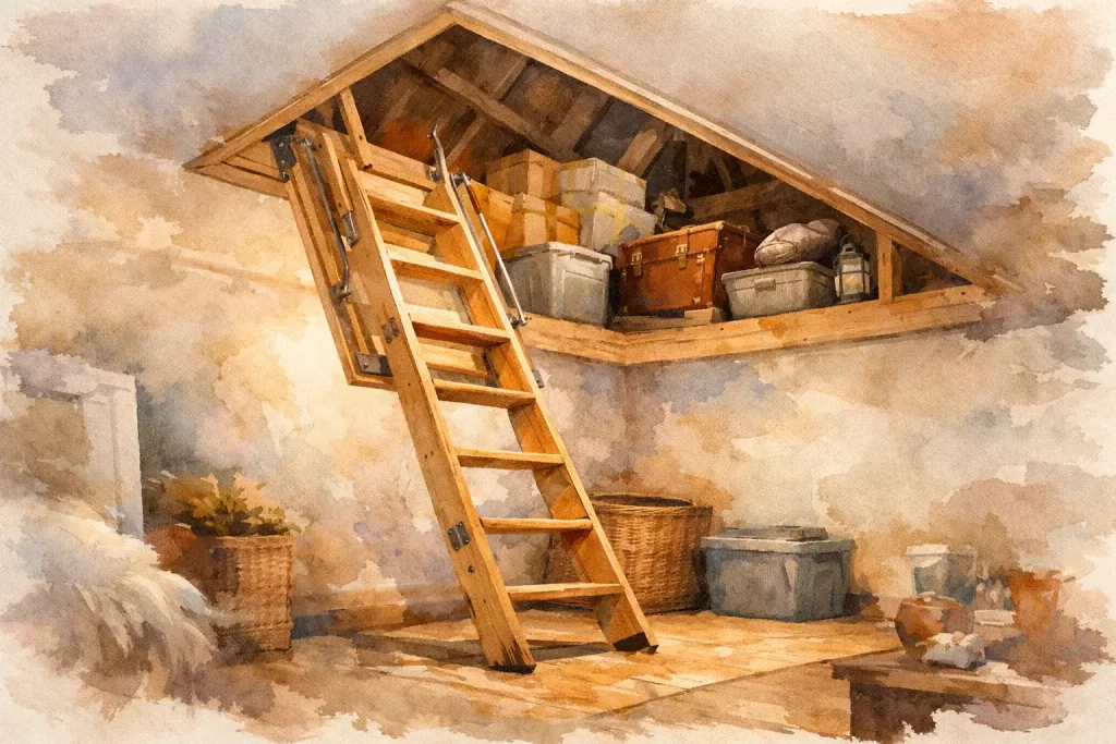 Attic Access Storage Solutions That Work