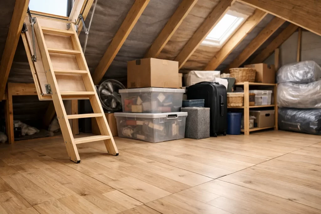 Best Flooring for Attic Storage at Home