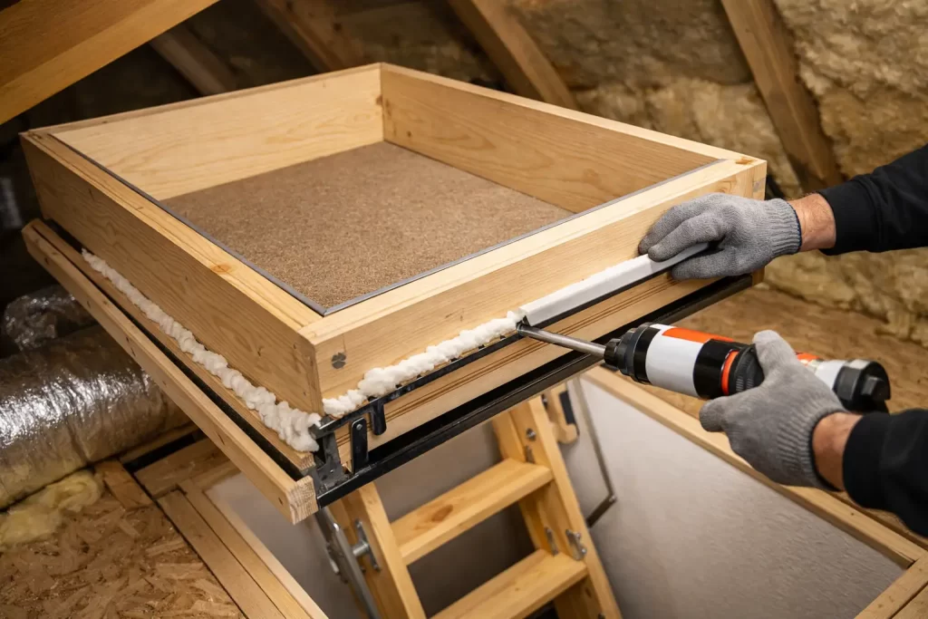 How to Seal Attic Hatch the Right Way